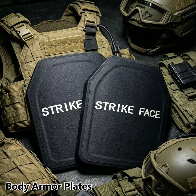 

NIJ III grade pure PE board 25X30CM 3-level board tactical insertion board backpack deck defense shield self-defense