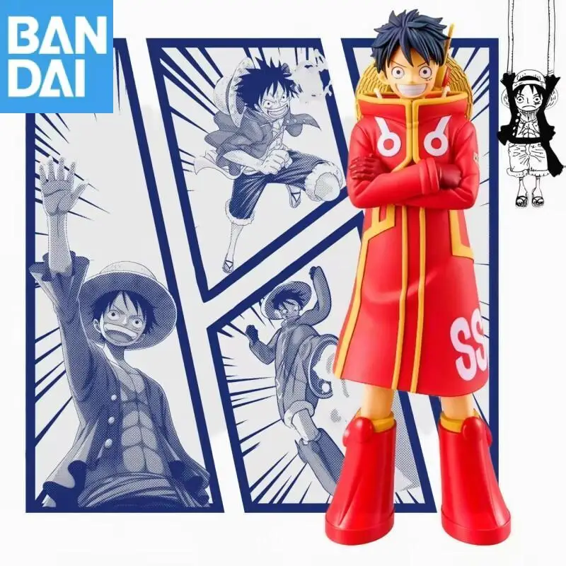 

В наличии Bandai Banpresto One Piece Original DXF Monkey D. Luffy The Grandline Series Egghead ПВХ Аниме Фигурка Экшн Модель Подарок