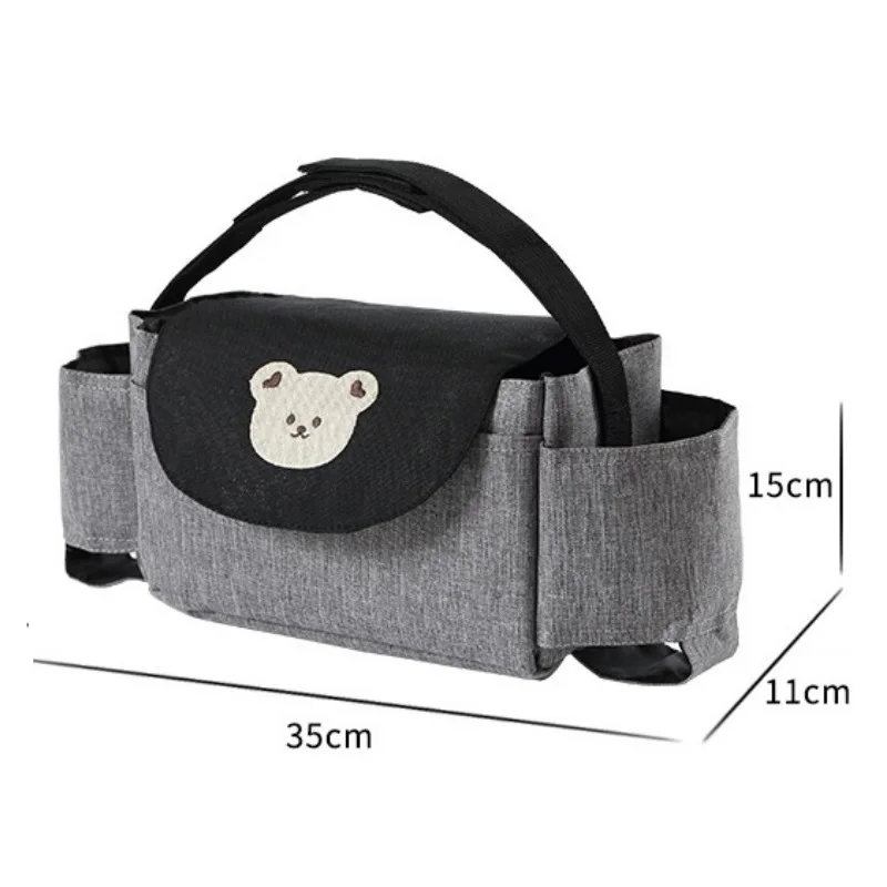 Stroller Bag Pram Organizer Baby Accessories Cup Holder Cover Newborns Trolley Portable Travel Car Bags For Carriages Universal