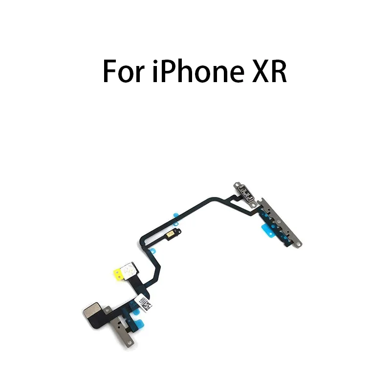 

Power ON OFF Mute Switch Control Key Volume Button Flex Cable For iPhone XR