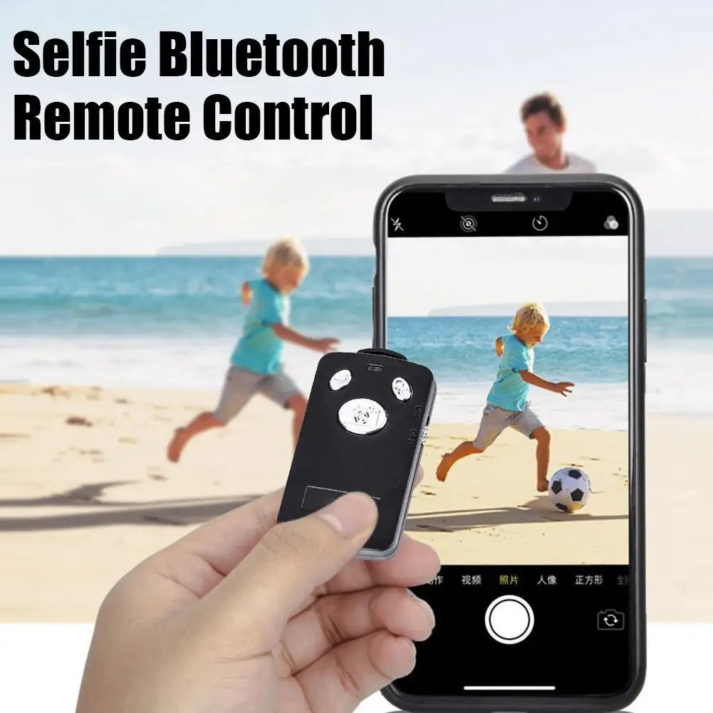 Wireless Remote Shutter Bluetooth Camera Remote Control USB Charging Phone Tripod Stand Selfie Stick Shutter Camera Controller