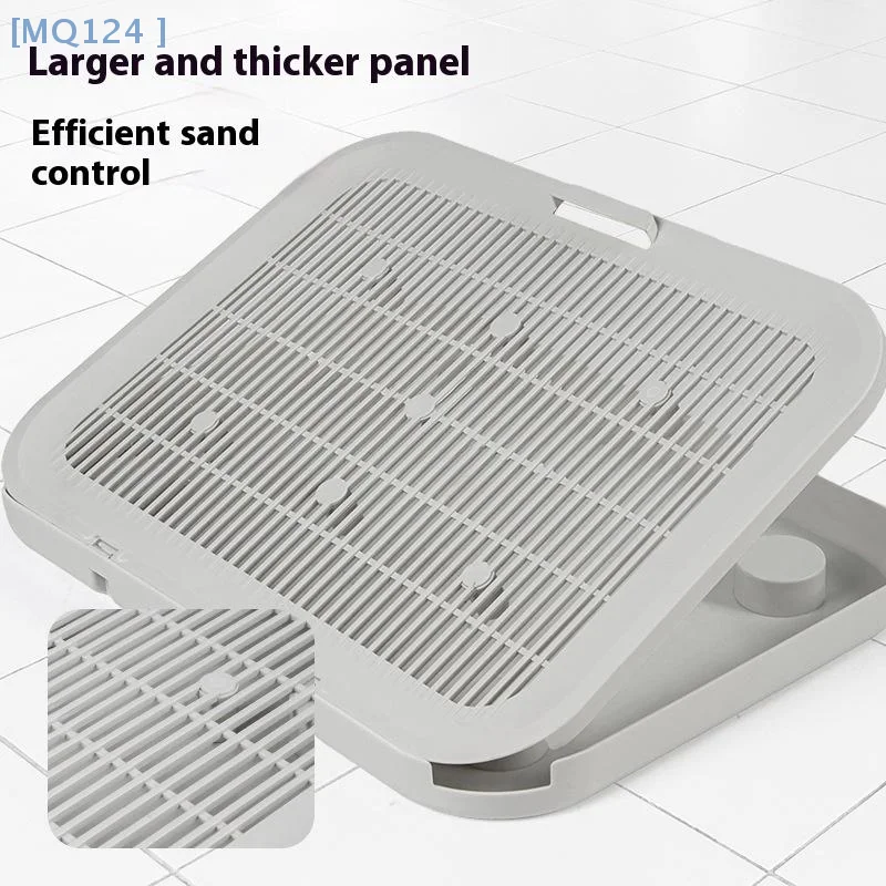 Двухслойная фильтрующая подушечка для кошачьего туалета с функцией фильтра Нескользящая двухслойная фильтрующая подушечка большого размера для пожилых людей Товары для домашних животных