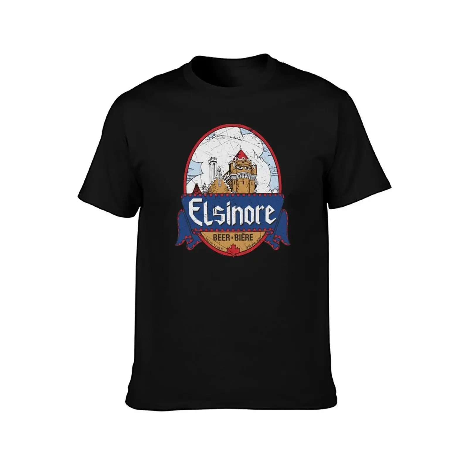 Elsinore Beer T-Shirt oversize t-shirts man luxury clothing labubu oversized t shirt men