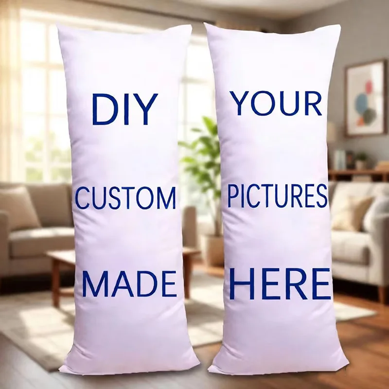 DIY Maßgefertigter Dakimakura Anime Körperkissenbezug Sofakissen Doppelseitig Bedruckter Kissenbezug 40X60cm