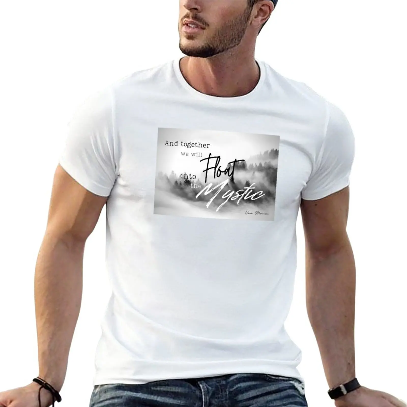 New Van Morrison - Into The Mystic T-Shirt Short sleeve quick-drying t-shirt tshirts for men