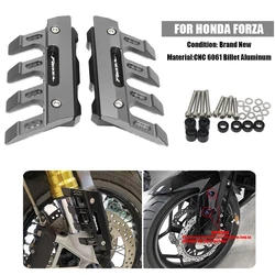 Available in 5 Colors For Honda Forza 125 250 300 350 Motorcycle CNC Aluminum Front Fender Slider Protection Guard Accessories