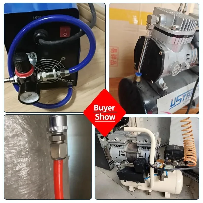 5m PU Pneumatic Tube Component Air Hose 2mm 4mm 6mm 8mm 10mm 12mm 16mm 18mm 20mm Polyurethane Air Pipe Compressor Tubing view 6