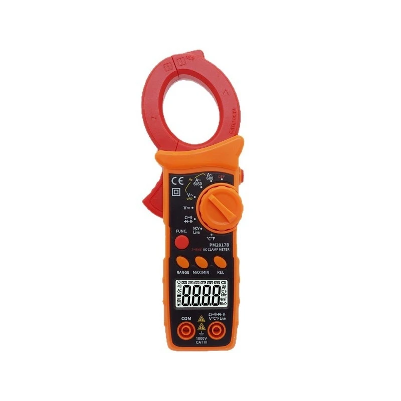 Applicable to PEAKMETER Huayi Clamp Multimeter Intelligent Anti-Burn Clamp Ammeter 600A Current Clamp