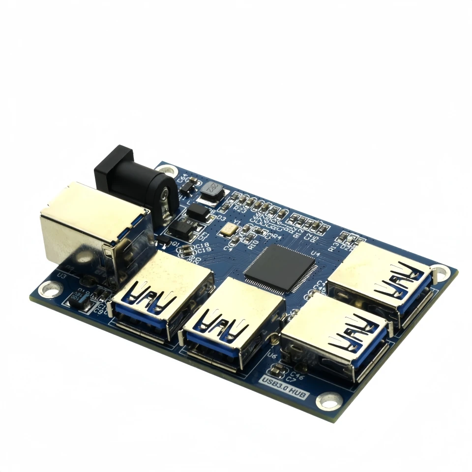 Gl3520 USB 3,0 DC Eingang für 5V Hub Laptop Eins-zu-Vier-Splitter-Modul für Laptop – Detail 2