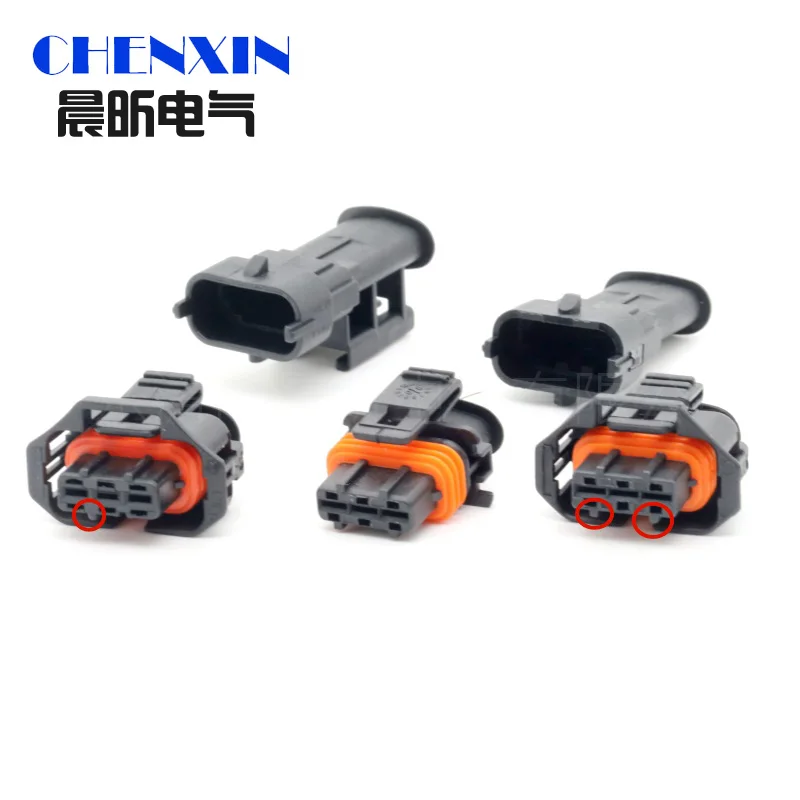 

car accessory 3 Pin Automotive Fuel Pressure Sensor Connector Camshaft Position Sensor Plug 1928404227 1928403870 1928403110