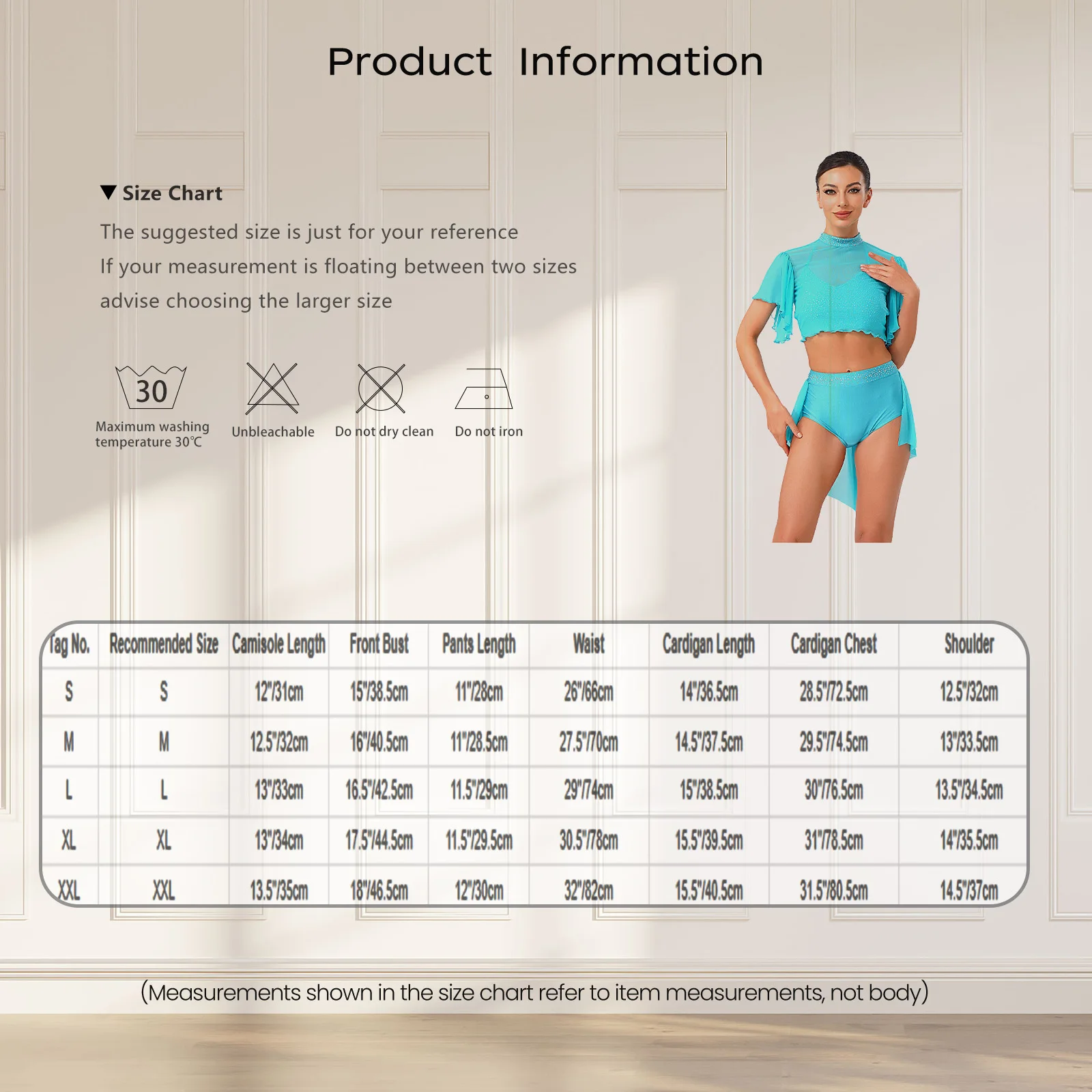 المرأة المعاصرة الرقص الأداء الغنائي زي الرقص وتتسابق سترة اقتصاص شبكة التستر القمم و متجنب السراويل مجموعات