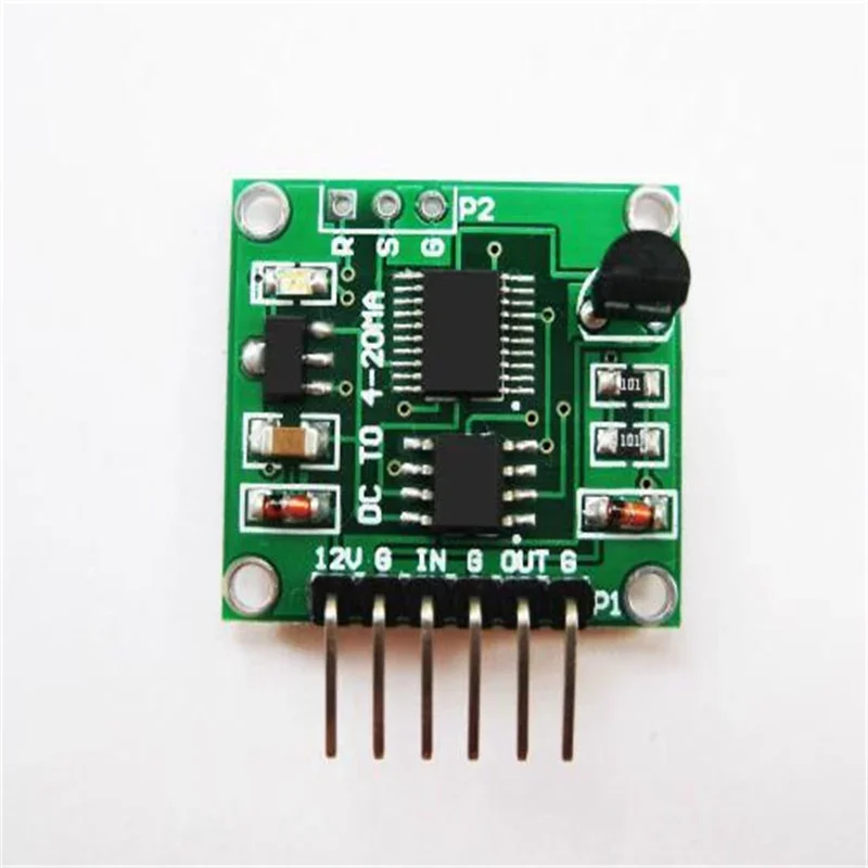 Linear Conversion Transmitter Module Voltage to Current 0-5V to 4-20MA Module for Electrical Engineering