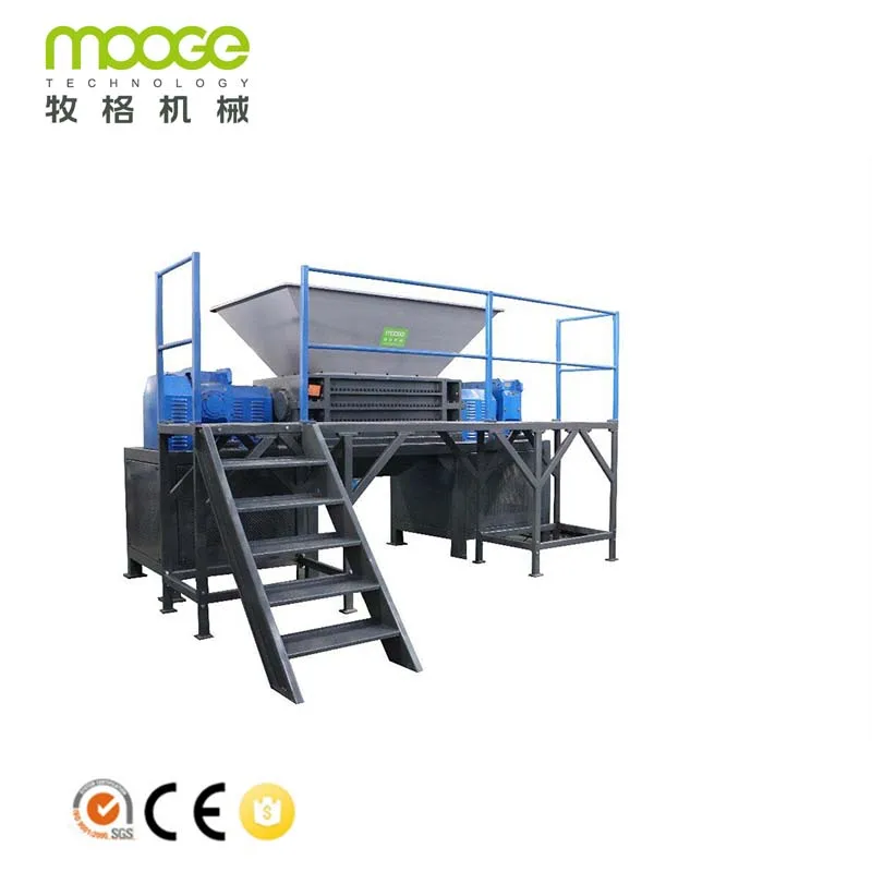 

More efficient Wood Pallet Double Shaft Shredder