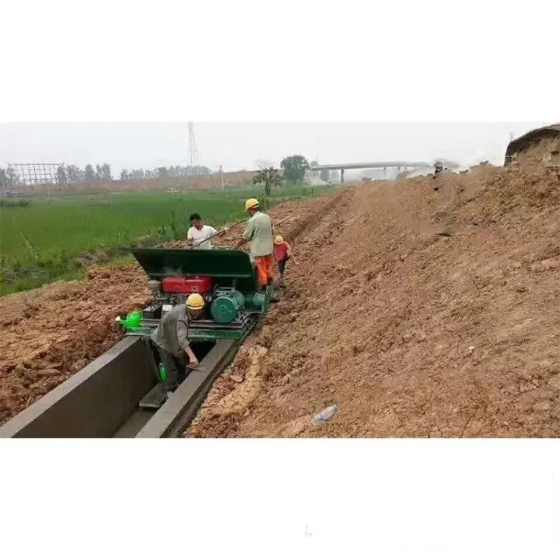 Urban Drainage Self Propelled Strut Trench Drain Machine Channel Roll Forming Machine