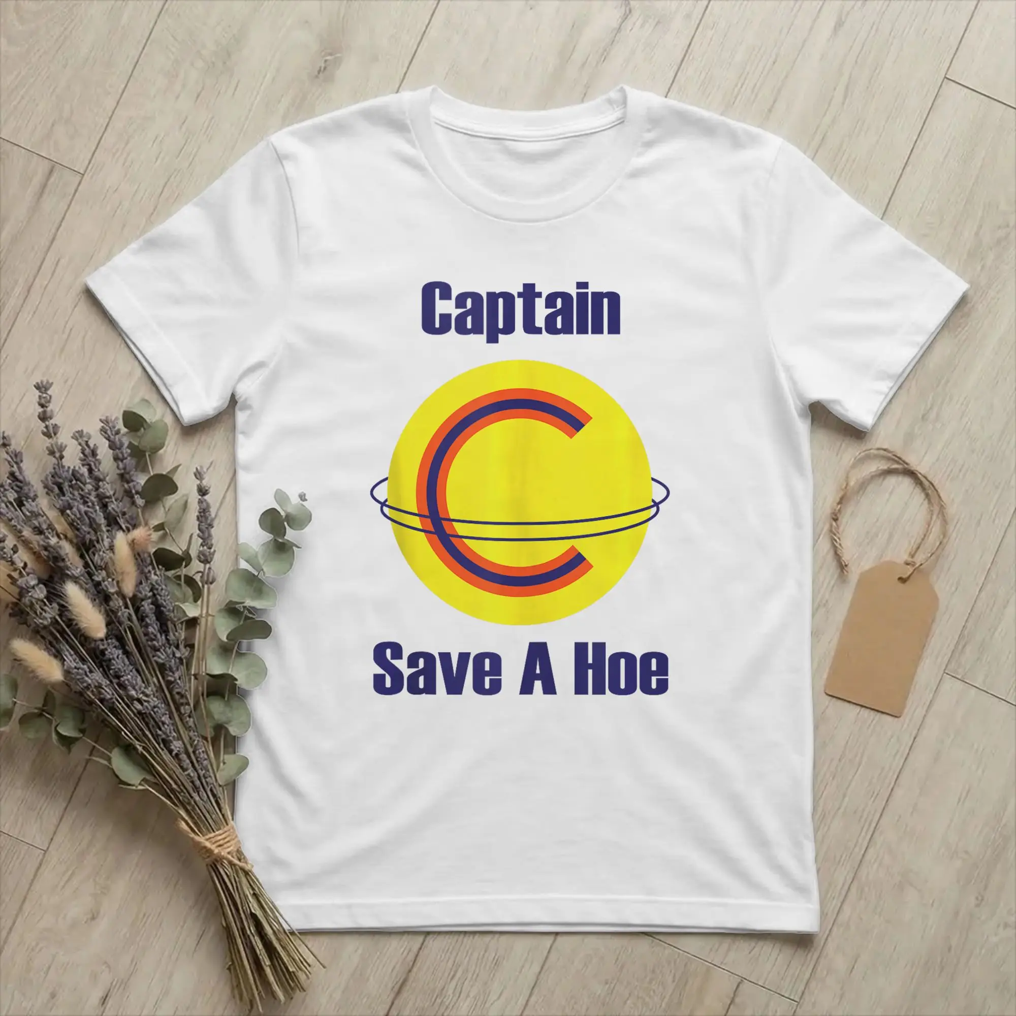 Captain Save a Hoe Costume T Shirts Men Cotton Novelty T-Shirt Round Collar Funny Halloween Tee Short Sleeve Clothes Plus Size