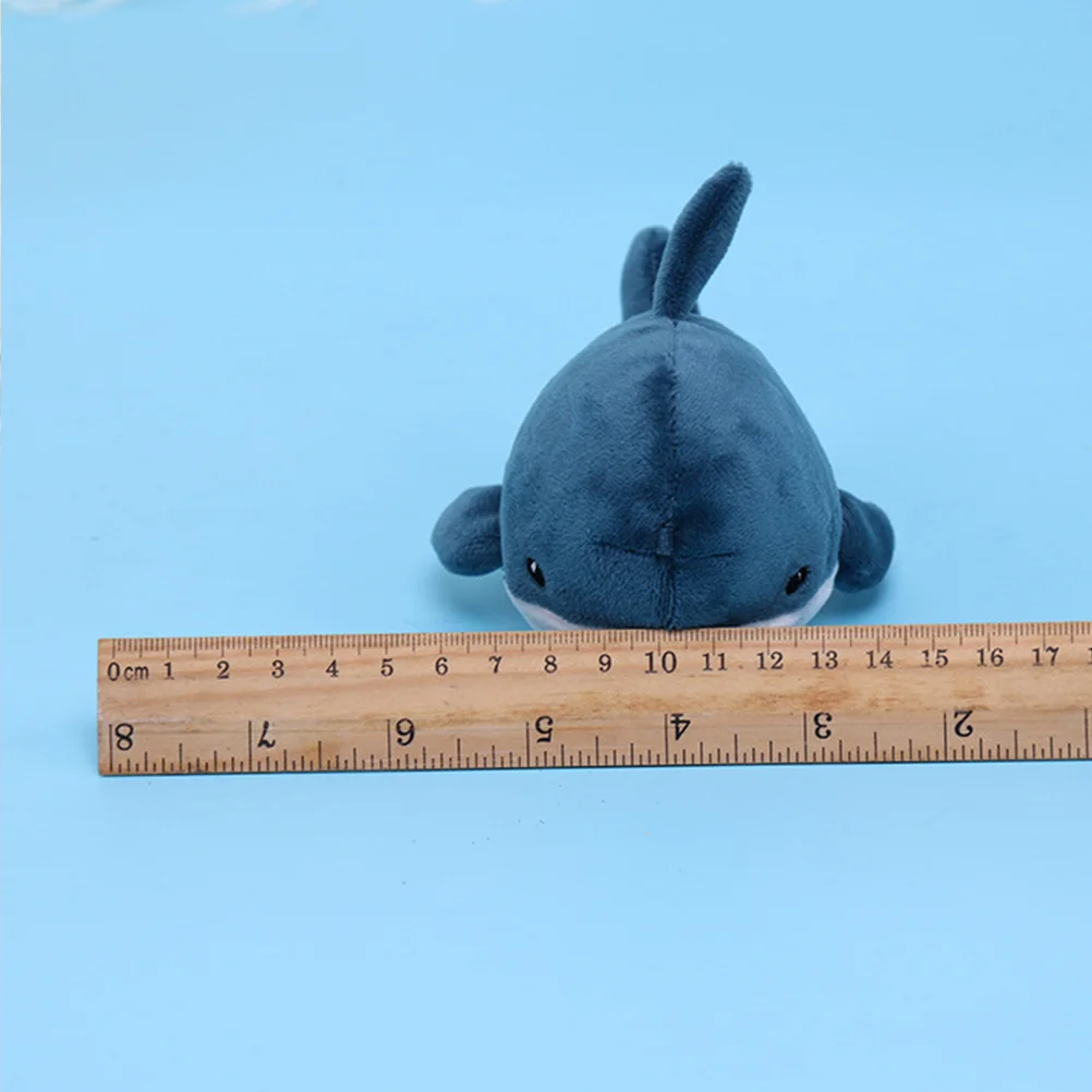 Toy Plush Key Chain Animal Cartoon Shark Keychain Shaped Ring Bag Pendant Child