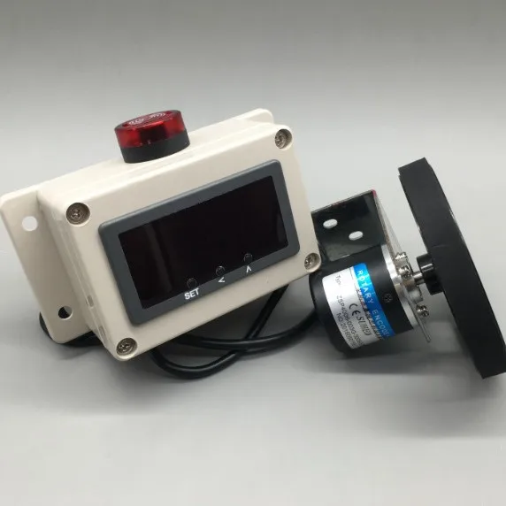 Digital Length Meter Roller Type Wire Rope Measuring Counter for Blown Film Machine