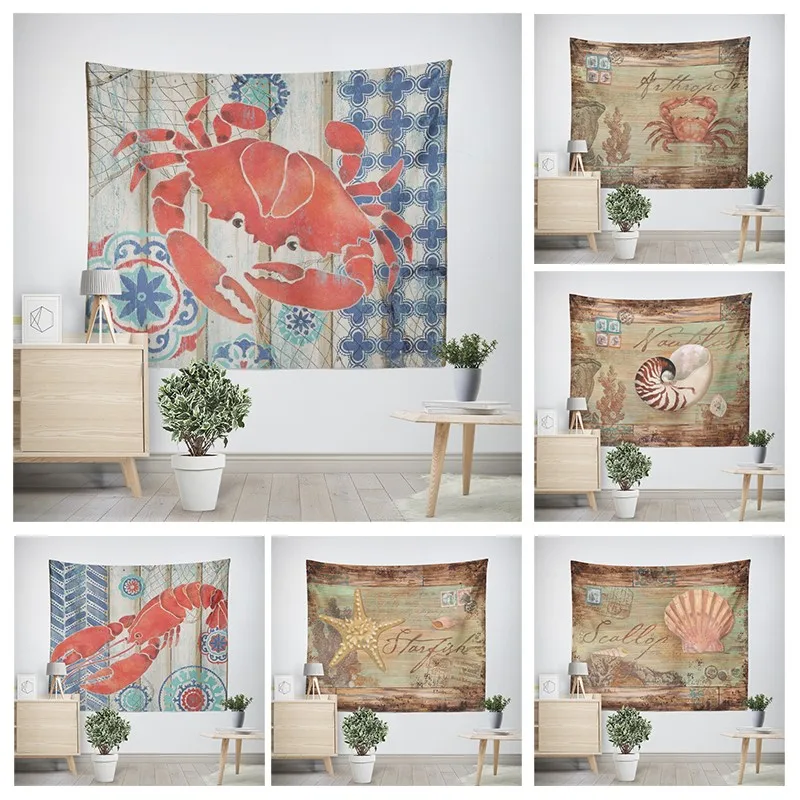 Modern Wall Decoration Aesthetics Home Hawaii Tapestry Rural Nostalgia Hanging Large Fabric Autumn Bedroom Hanging Fabric