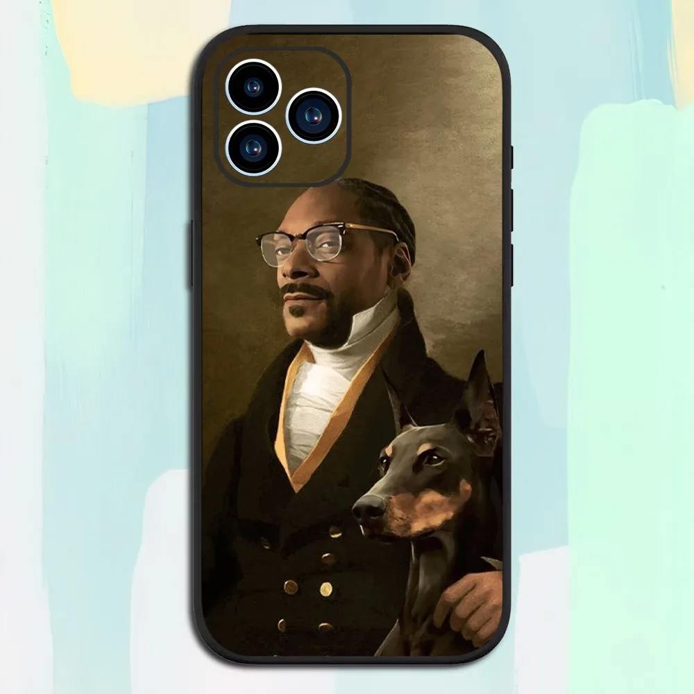 S-Snoop D-Dogg Rapper Funny Phone Case For Samsung Galaxy A73 A54 A13 A33 A53 A32 A52S Soft Cover