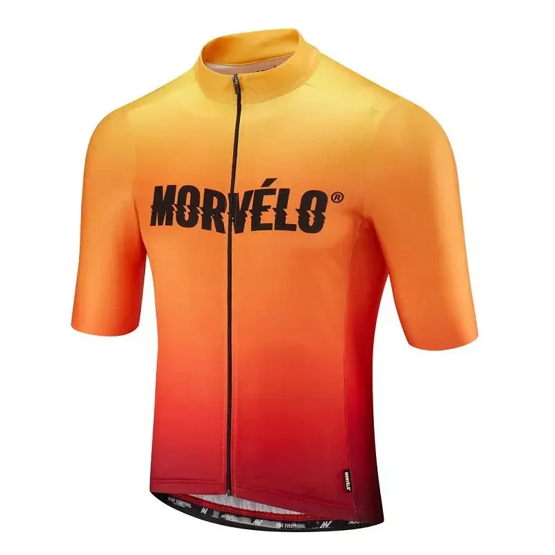 2021 NEW Morvelo Summer Cycling Jersey Shirts Maillot Ciclismo for Men Short Sleeve Quick Dry MTB Bike Clothing Tops Wear 2019