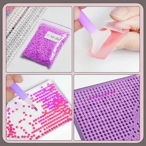 Disney Princess Diamond Painting, 5d, DIY, komplette runde Bohrer, langes goldenes Haar, körperbeteiligte Mosaik, Geschenk, Geschenk 12 Hauptverkaufsdekoration Goldwand - №9