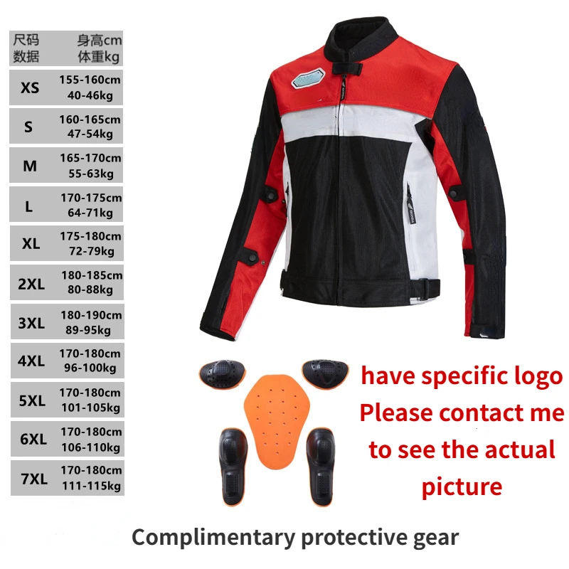 

Summer motorcycle cycling jackets men cross-country riding suit motorbike mesh ride cycle jacket reflective breathable clothes