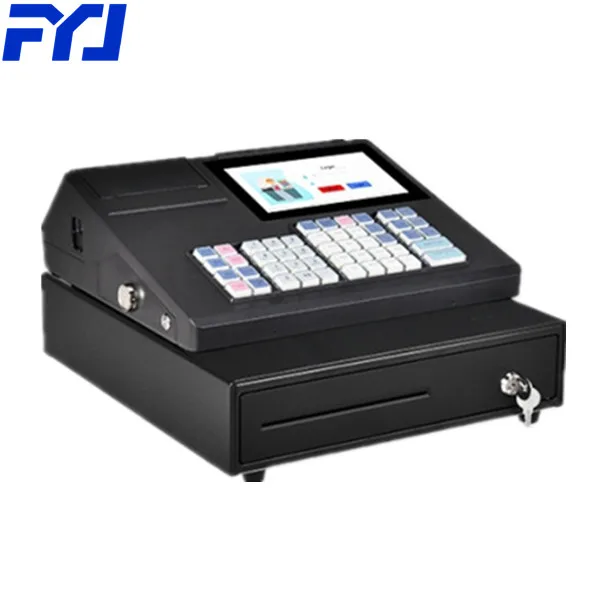 Caja Registradora Electrónica con Impresora Integrada, Caja Registradora POS con Software Gratuito ECR