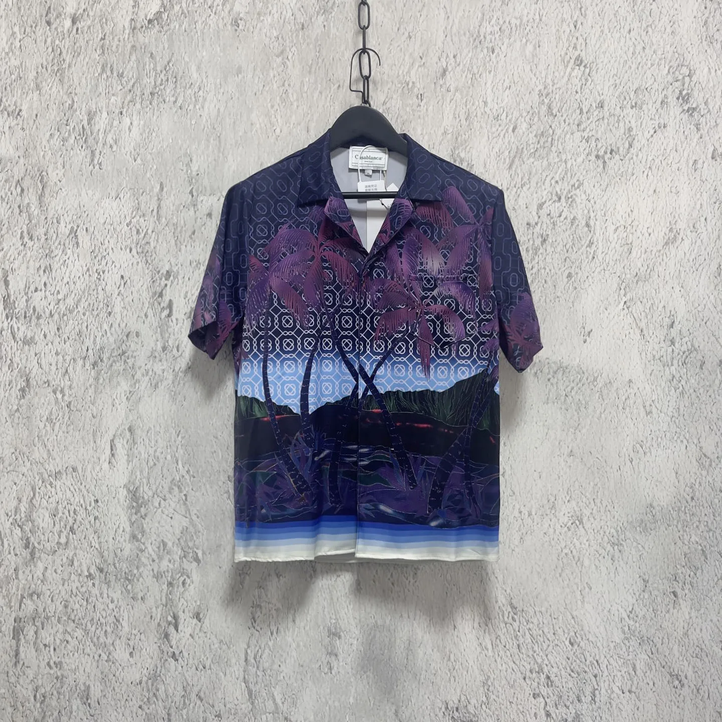 

Hawaiian Style Vacation Couples Shirt Men's Women's Loose Fit Short Sleeve Casual Shirt Cool Sensation Non-Shrink Polyester