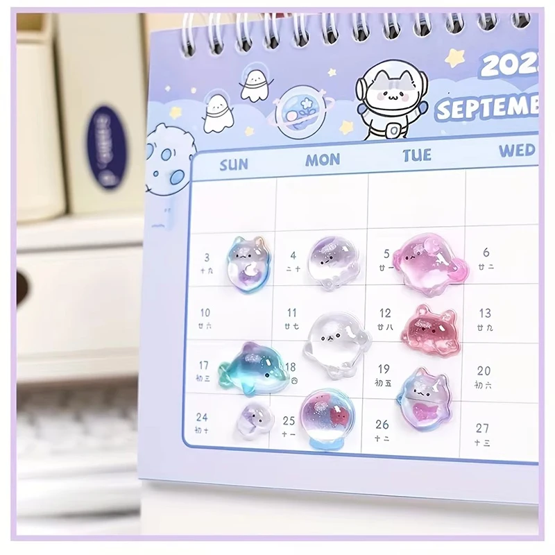 1 قطعة ثلاثية الأبعاد الإغاثة مجلة ملصقات الزخرفية Kawaii كاندي شبح الخبز قطرة سكرابوكينغ ملصقات الهاتف القرطاسية ملصق TMZ #4