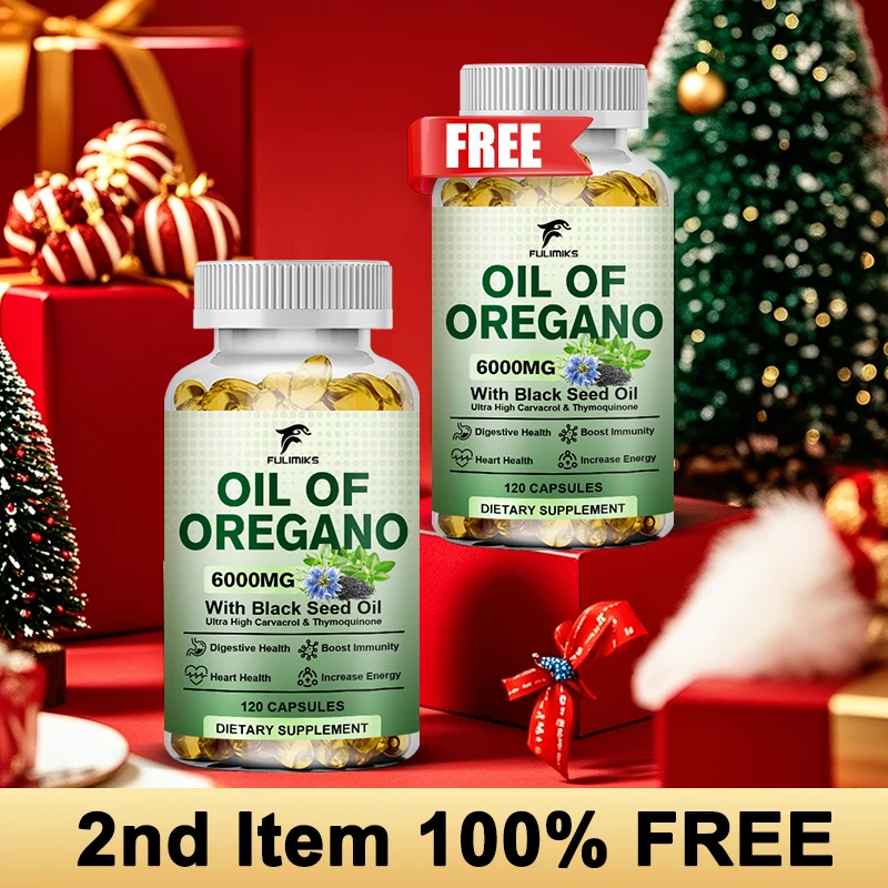 

Oil of Oregano Supplement Capsules, Immune Support, Digestive Health, Light Beige, Joint Care, Help Sustain Overall Well-Being