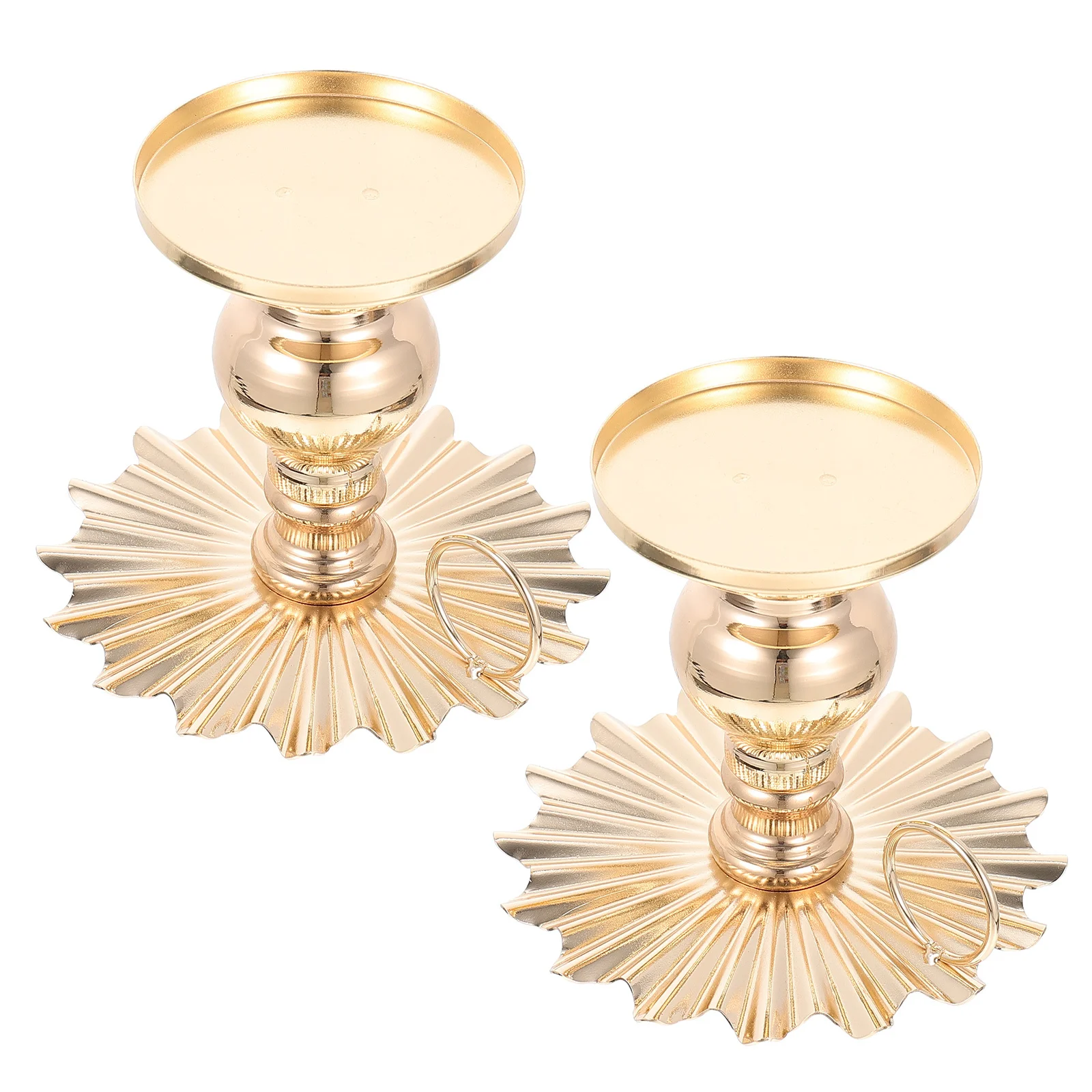 2 قطعة حامل حديد أنيق للمنزل سطح المكتب ديكور طاولة طعام رومانسية شيك حفلة حامل ديكور حفلات الزفاف