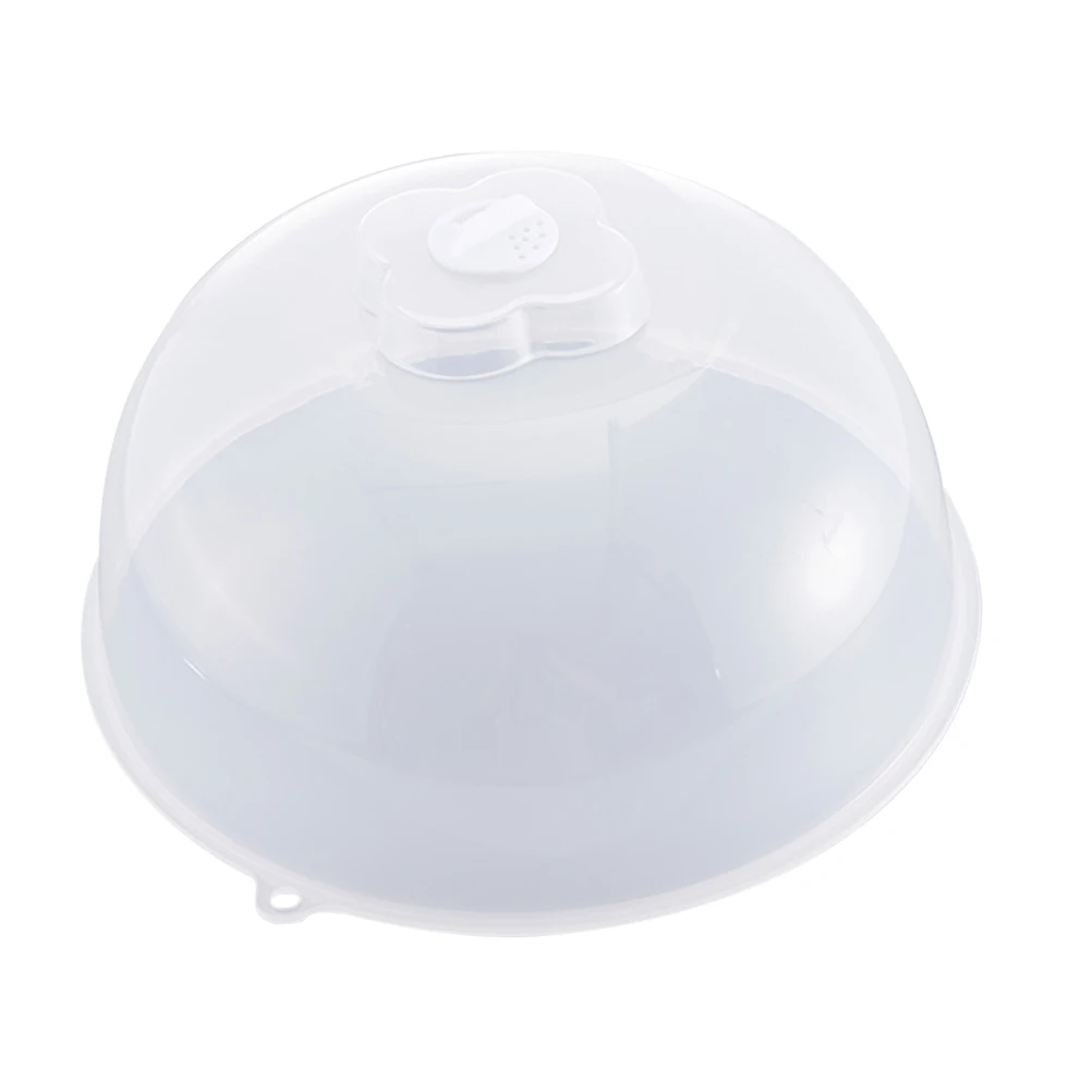 

Microwave Food Cover Tent Dustproof Splatter Guard Protecting Platters Premium PP Material Transparent Easy Most