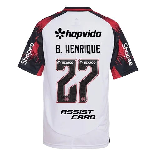 25-26 فلامنغو المنزل وبعيدا قمصان كرة القدم تي شيرت ثلاثية الأبعاد مطبوعة قصيرة الأكمام تي شيرت رياضي نفسها للبالغين والأطفال #3