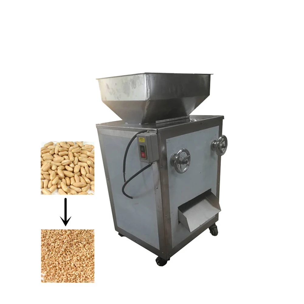 

Professional Macadamia Nuts Cutting Crush Machine Palm Kernel Nut Crusher Crushing Machine Peanut Almond Nut Cutting Machine