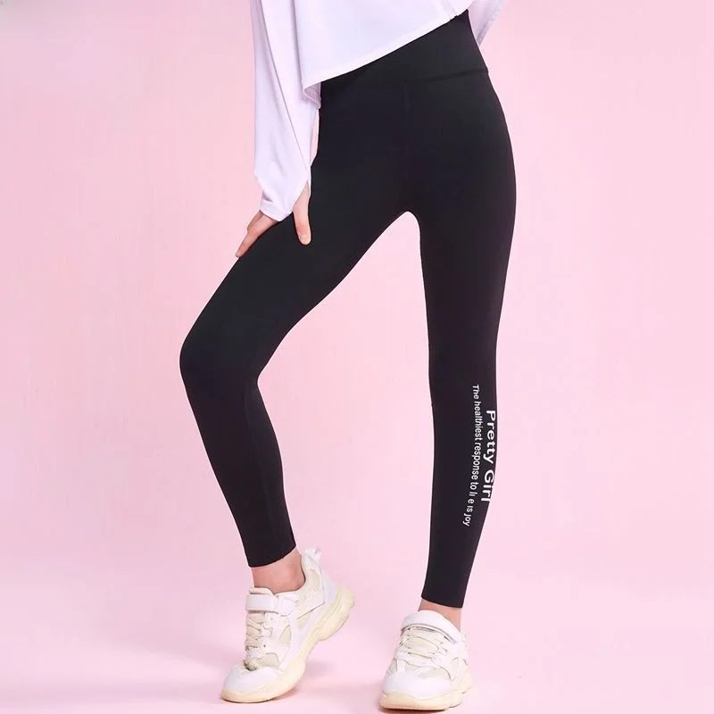 سراويل يوجا للفتيات من rctic سراويل ضيقة ذات طبقة أساسية سراويل تابوت متوسطة وكبيرة للأطفال لموسم الصيف مواد أخرى...