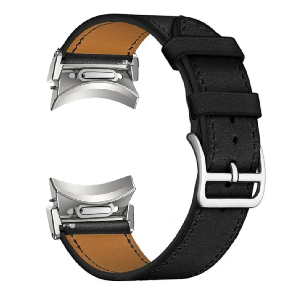 20mm Band For Samsung Galaxy Watch 6 4 classic/5 Pro 44mm 40mm 47mm 43mm 45 No Gaps Leather Bracelet Correa Galaxy Watch 6 Strap