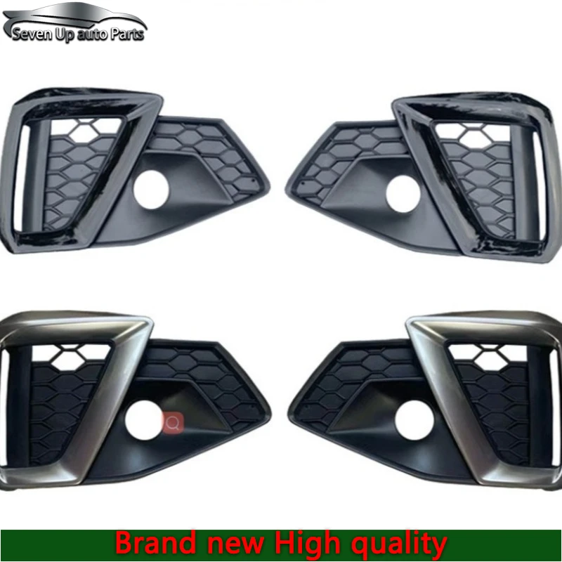 

For Audi A4 modified RS4 fog lamp frames for models 09, 10, 11 and 12 The A4B8 has upgraded the honeycomb fog lamp cover grille
