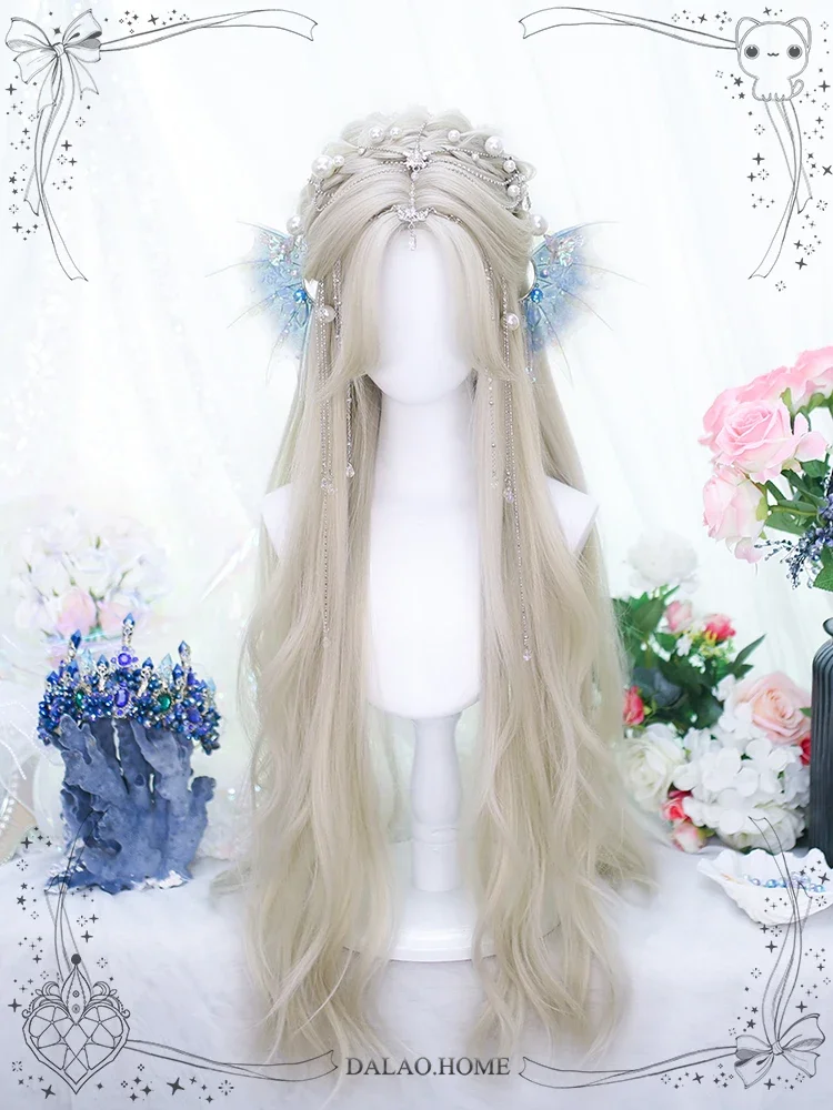 Wig lolita natural long female hair 