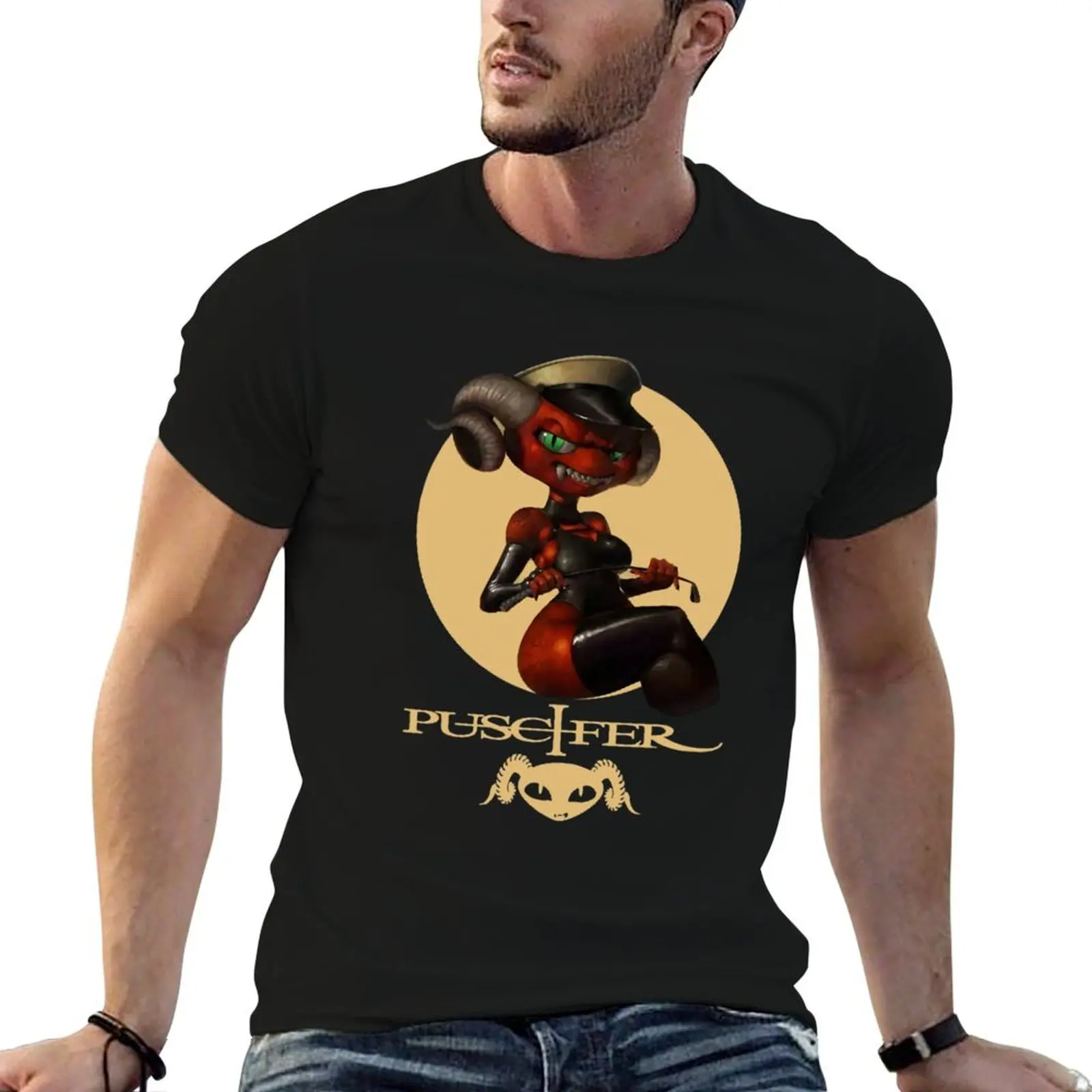 

Picture shirts 100 t man Puscifer man cotton percent t shirt for music T-Shirt for anime rock