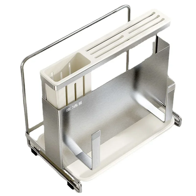

Stainless Steel Knife Holders Home Multi-functional Cutting Board Rack Table Anti-corrosion Non-rust Cutting Board Storage Racks