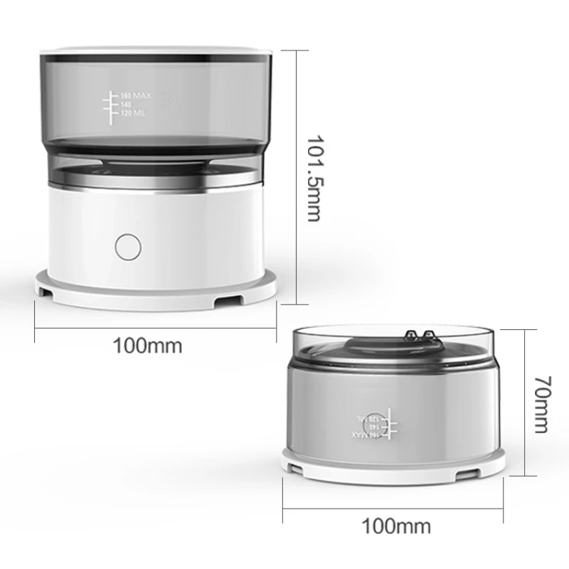 2023 New Mini Electric Drip Coffee Pot Hand Press Capsule Ground Coffee Brewer Outdoor Portable Coffee Maker Espresso Machine