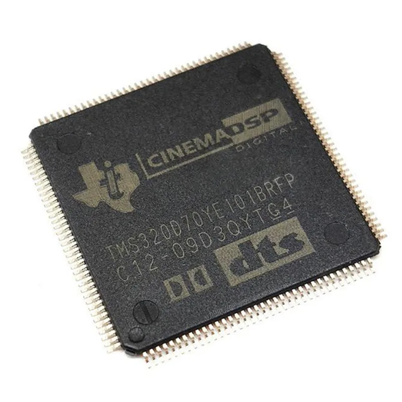 1PCS TMS320D70YE101BRFP TMS320D70YE101 Embedded Processor IC Chip Packaging QFP-144 New Original