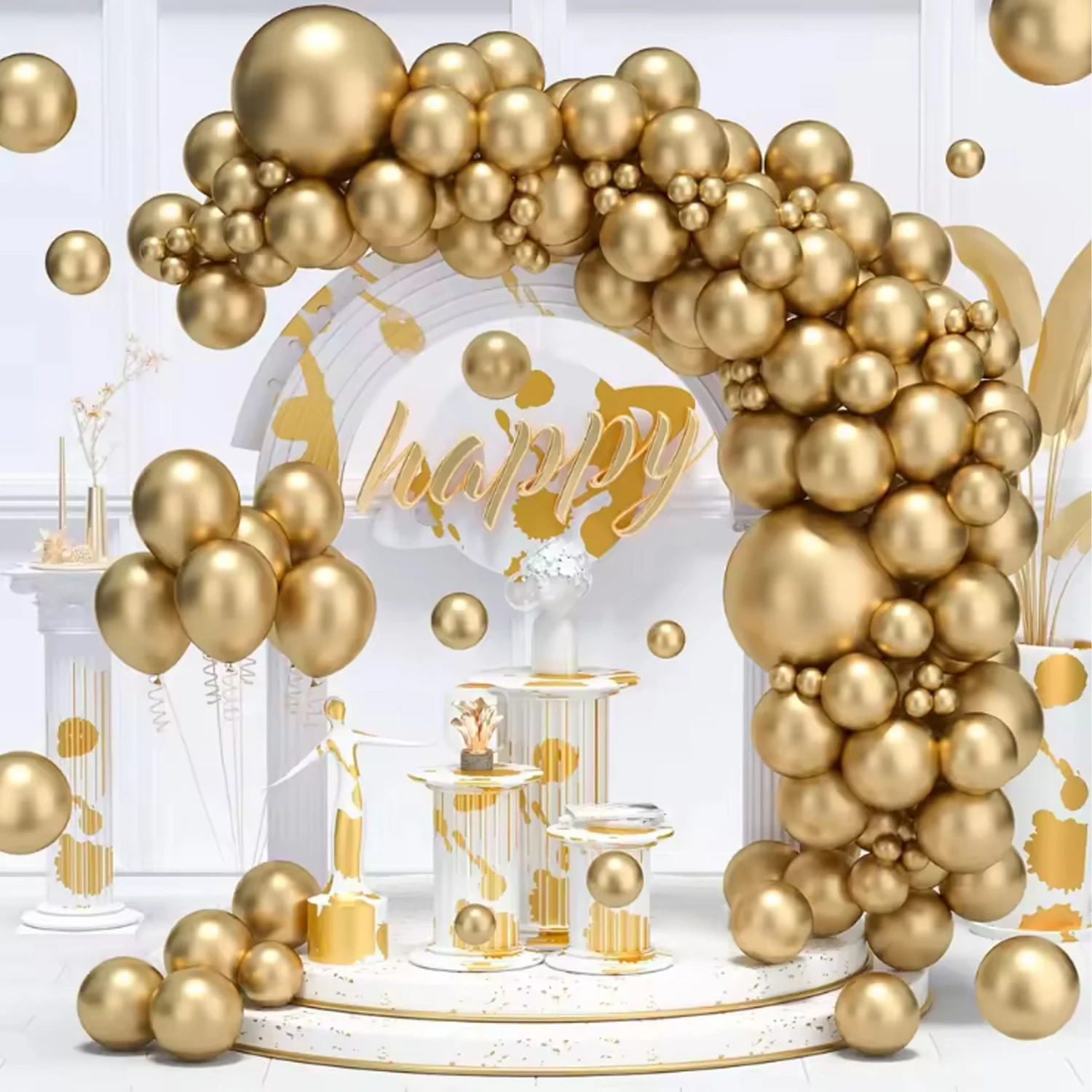 ชุดลูกโป่งยางสีเขียวเข้ม 100 ช - Balloon Arch Kit บทวิจารณ์และราคา