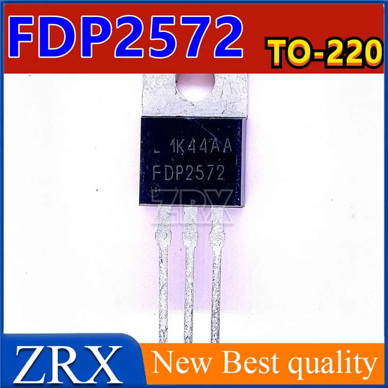 5Pcs/Lot New FDP2572 inline TO220 MOSFET 150V 29A