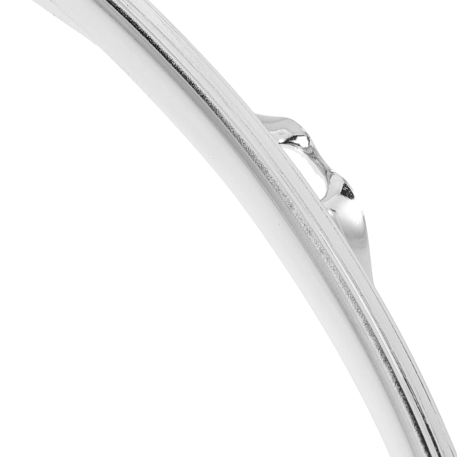 

Snare Drum Hoop Circle Percussion Instrument Parts Component Supplies Silver Hoops