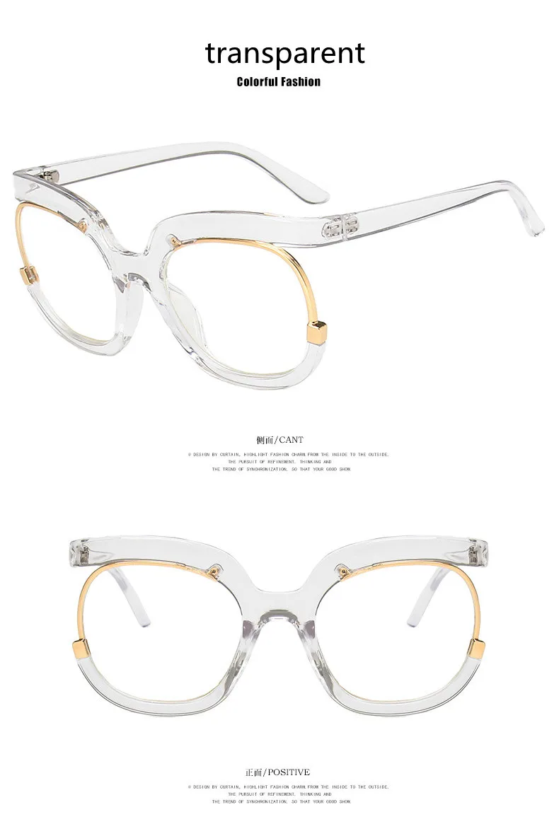 Leopardenmuster, rot, übergroß, quadratisch, Lesebrille für Damen, Anti-Blaulicht, 2022, modisch, Computer-Brille, Rahmen, Sehentfernung – Detail 12