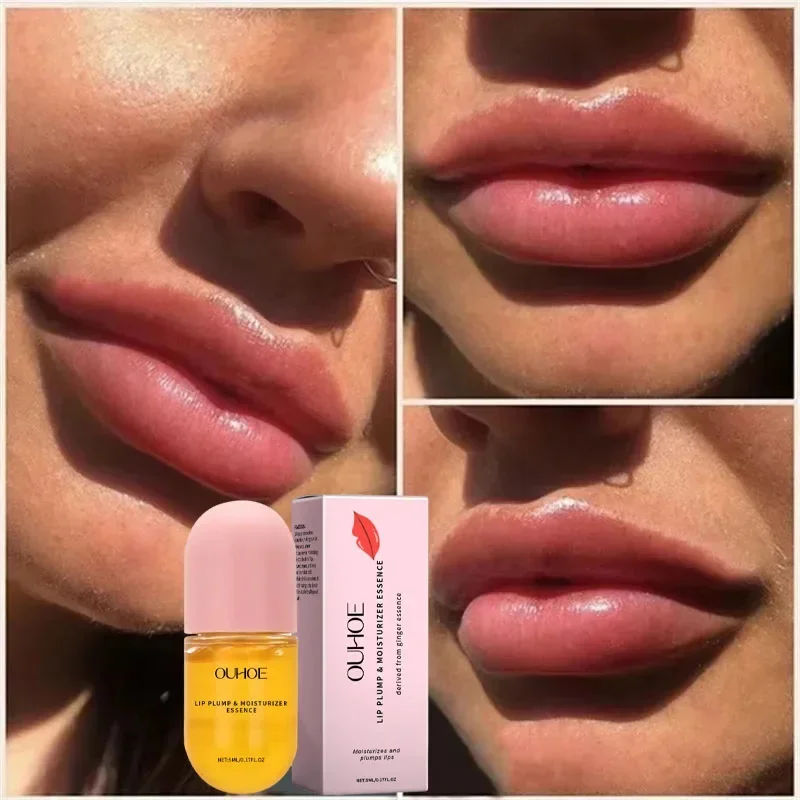 

Lip Plump Serum Increase Elasticity Instant Volumising Essential Oil Moisturize Nourish Lip Reduce Fine Lines Care Cosmetics