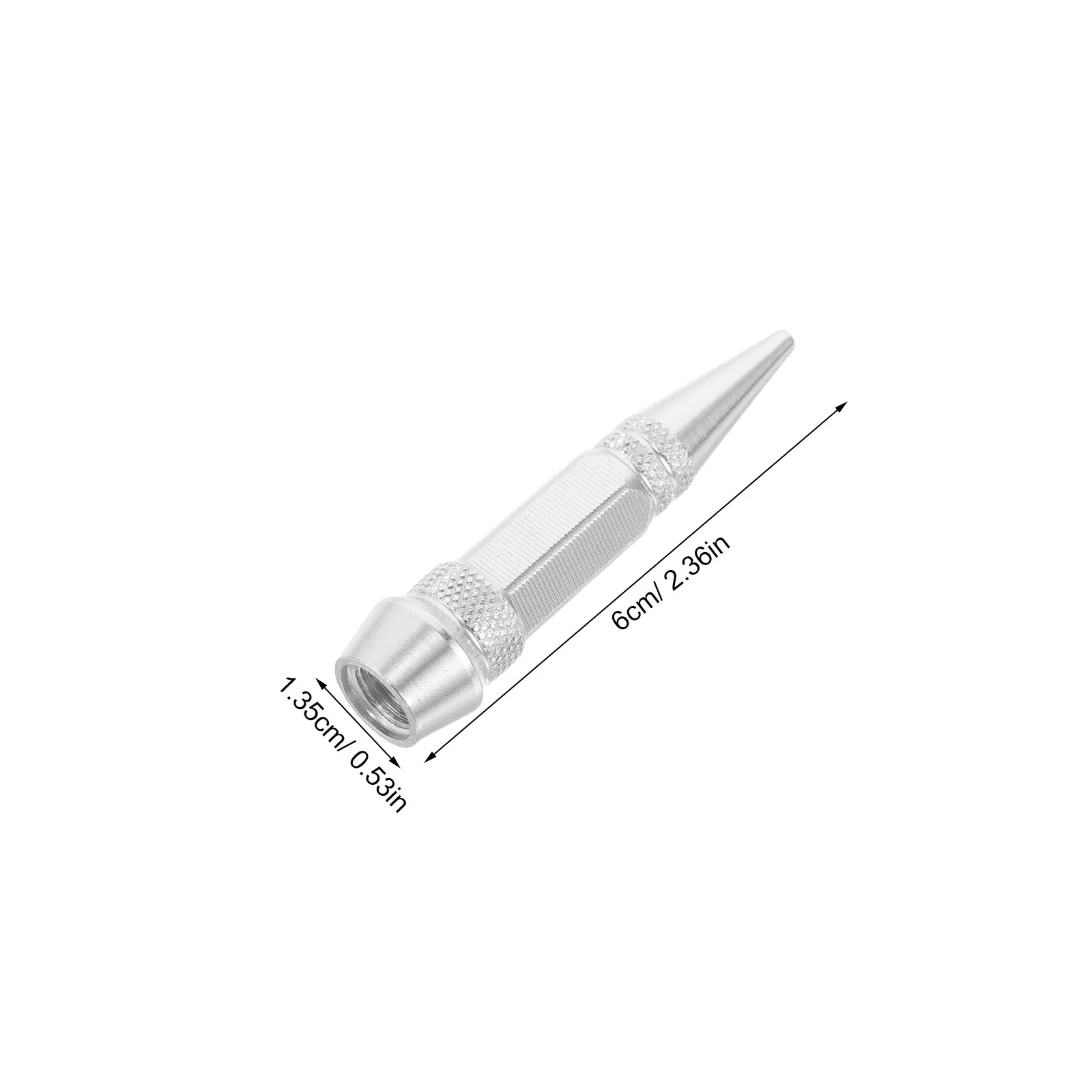 40Pcs Silver Tire Valve Stem Caps Universal Aluminum Alloy Screw-on Dustproof Protective Covers for Car Motorbike Automotive