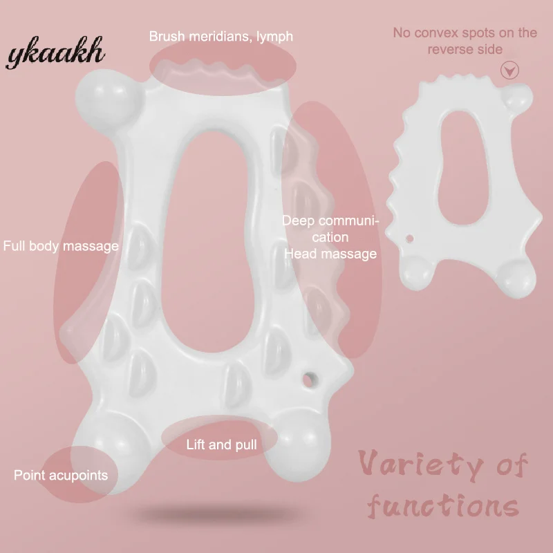 

Ceramic Multifunctional Scraping Board Meridian Dredging Massage For Face Body Massage Tool Gua Sha Face Lift Guasha Massager