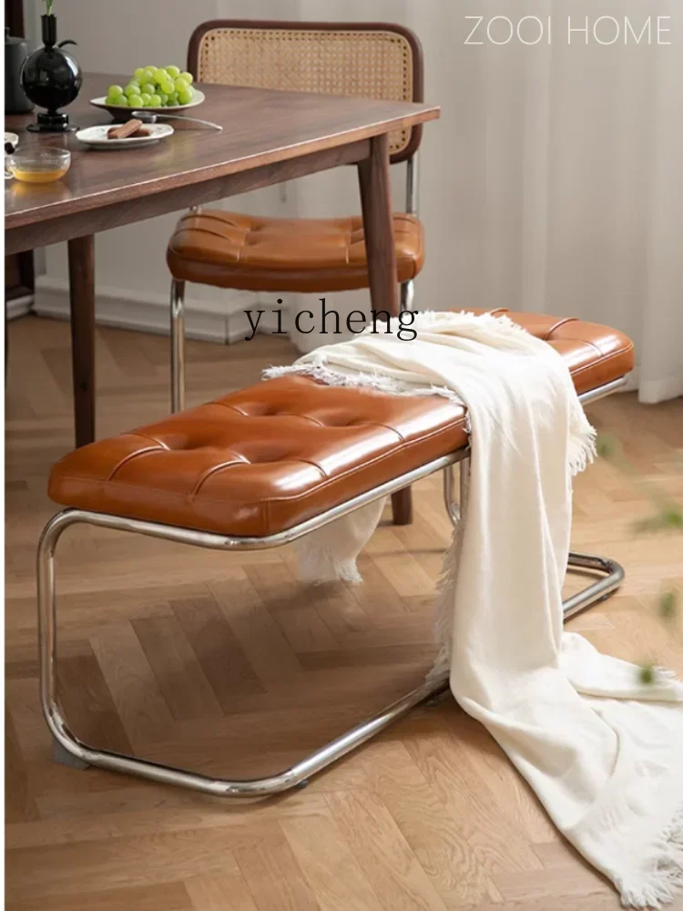 

U5.13 medieval long strip shoe changing stool bedside stool household single dining stool living room decoration